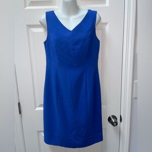Anne Klein Royal Blue Midi Dress